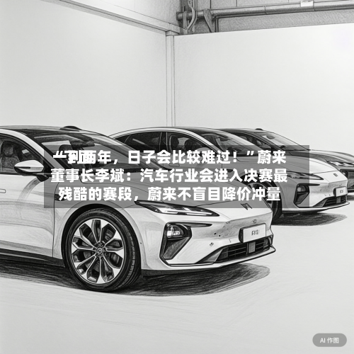 “下面一到两年，日子会比较难过！”蔚来董事长李斌：汽车行业会进入决赛最残酷的赛段	，蔚来不盲目降价冲量-第3张图片