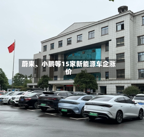 蔚来	、小鹏等15家新能源车企涨价-第2张图片