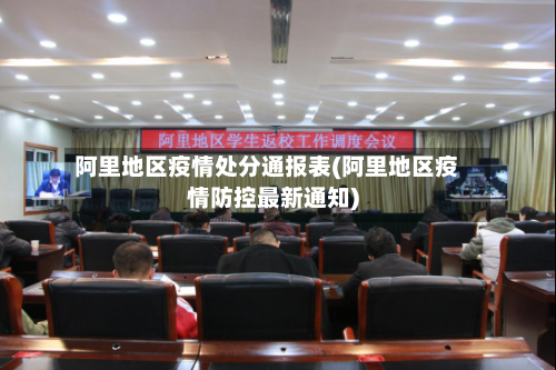 阿里地区疫情处分通报表(阿里地区疫情防控最新通知)-第3张图片
