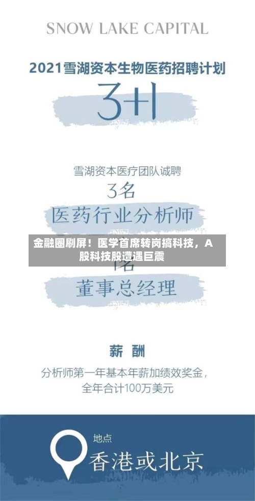 金融圈刷屏！医学首席转岗搞科技	，A股科技股遭遇巨震-第3张图片