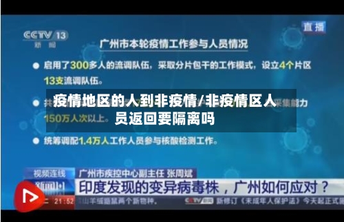 疫情地区的人到非疫情/非疫情区人员返回要隔离吗-第3张图片