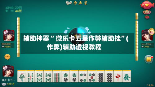 辅助神器“ 微乐卡五星作弊辅助挂”(作弊)辅助透视教程-第3张图片