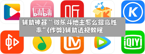 辅助神器“ 微乐斗地主怎么提高胜率”(作弊)辅助透视教程-第2张图片