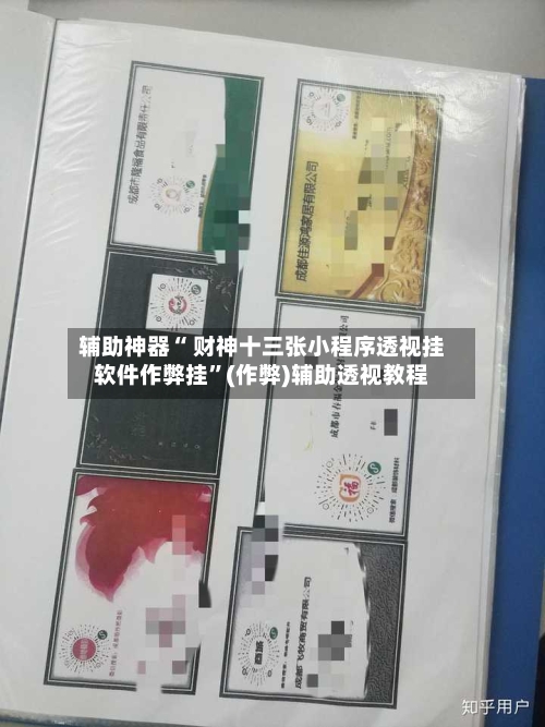 辅助神器“ 财神十三张小程序透视挂软件作弊挂”(作弊)辅助透视教程-第2张图片