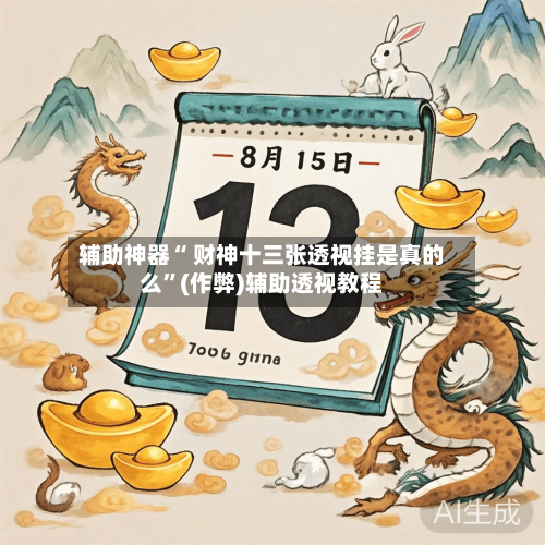 辅助神器“ 财神十三张透视挂是真的么”(作弊)辅助透视教程-第2张图片