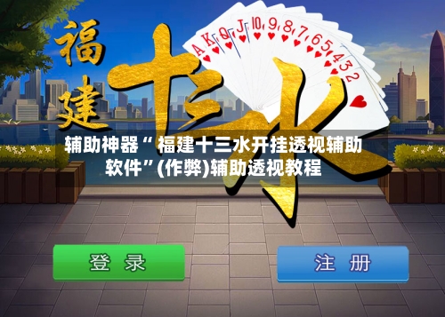 辅助神器“ 福建十三水开挂透视辅助软件”(作弊)辅助透视教程-第3张图片