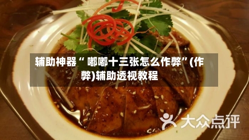 辅助神器“ 嘟嘟十三张怎么作弊”(作弊)辅助透视教程-第2张图片