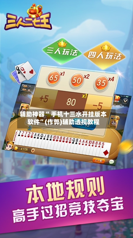 辅助神器“ 手机十三水开挂版本软件”(作弊)辅助透视教程